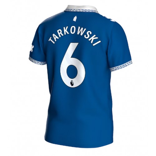 Pánský Fotbalový dres Everton James Tarkowski #6 2023-24 Domácí Krátký Rukáv